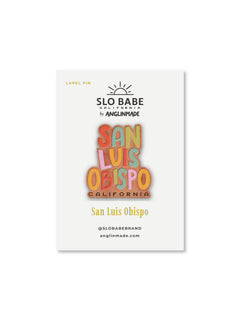 San Luis Obispo Lapel Pin