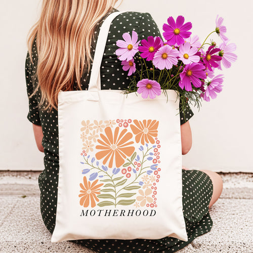 MOTHERHOOD Floral Tote