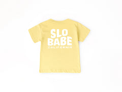 SLO Babe Toddler T-Shirt: Lemon