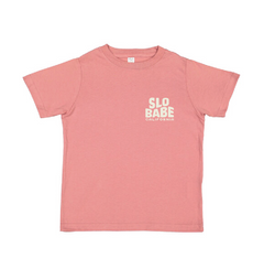 SLO Babe T-Shirt: Mauve