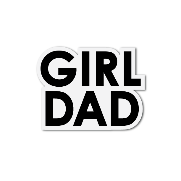 Girl Dad Sticker