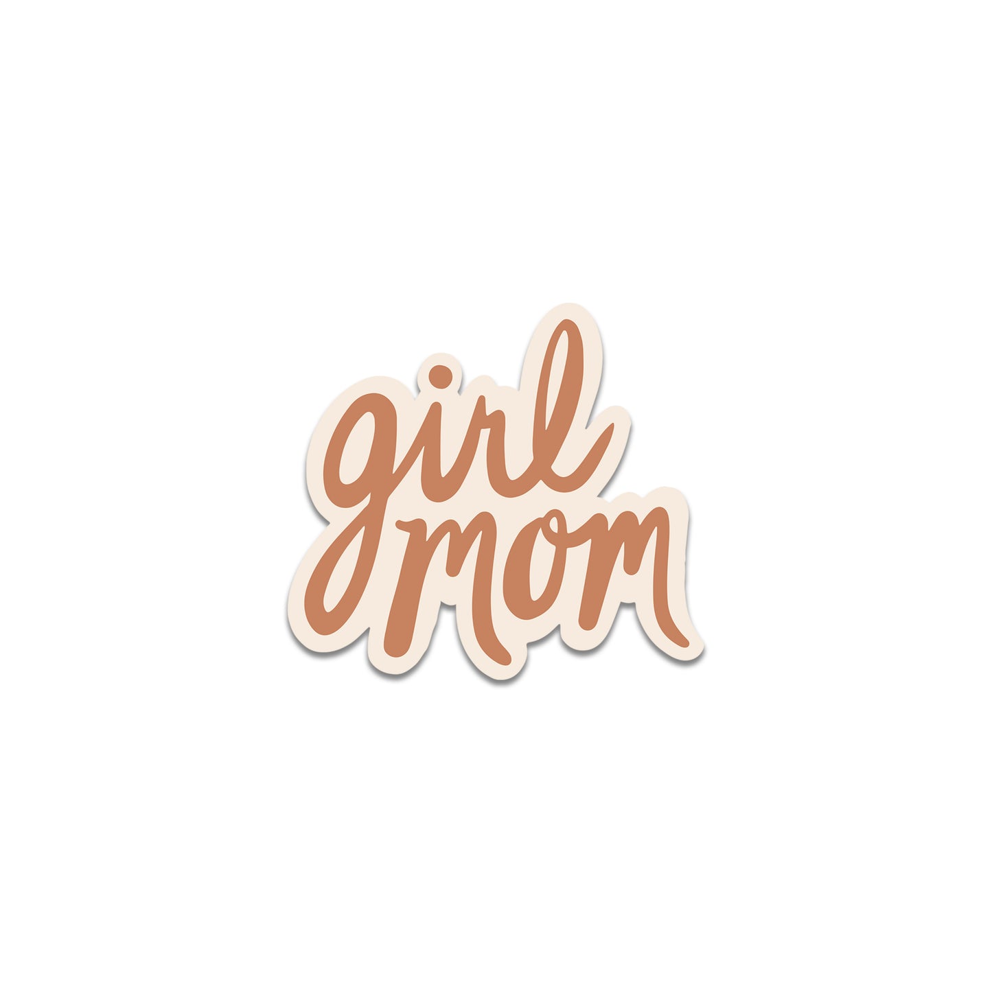 Girl Mom Sticker