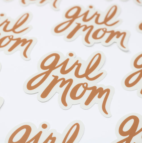 Girl Mom Sticker