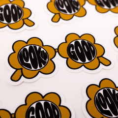 Looking Good Sticker
