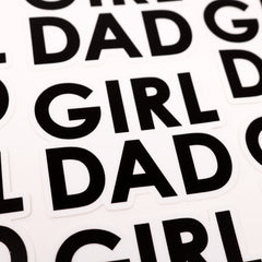 Girl Dad Sticker