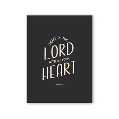 Trust In The Lord