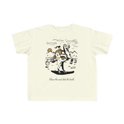 Toddler Tee Cowgirl Desert Illustration Shirt