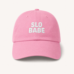 SLO Babe Youth Hat: Classic Light Pink