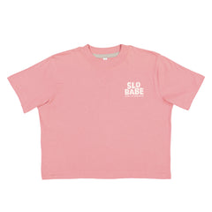 SLO Babe Boxy Womens Shirt: Mauve
