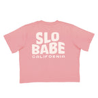 SLO Babe Boxy Womens Shirt: Mauve
