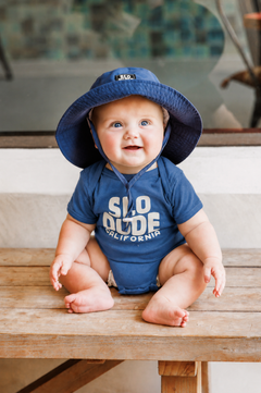 SLO Dude Onesie: Indigo