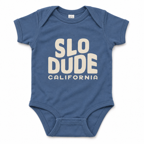 SLO Dude Onesie: Indigo
