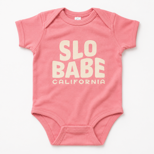 SLO Babe Onesie: Mauve