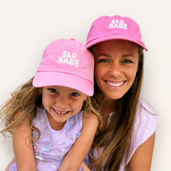 SLO Babe Matching Hat Set: Mom + Mini