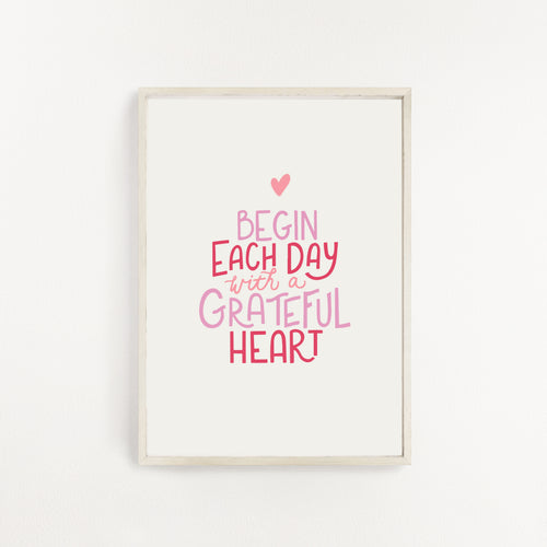 Grateful Heart Print