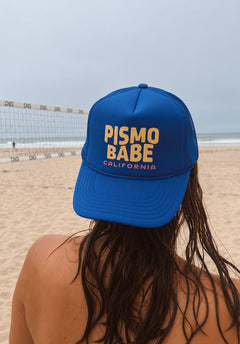 Pismo Babe Blue Trucker Hat