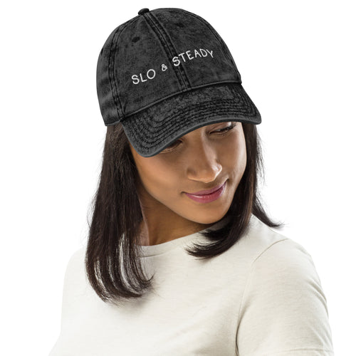 SLO & Steady - Charcoal Hat