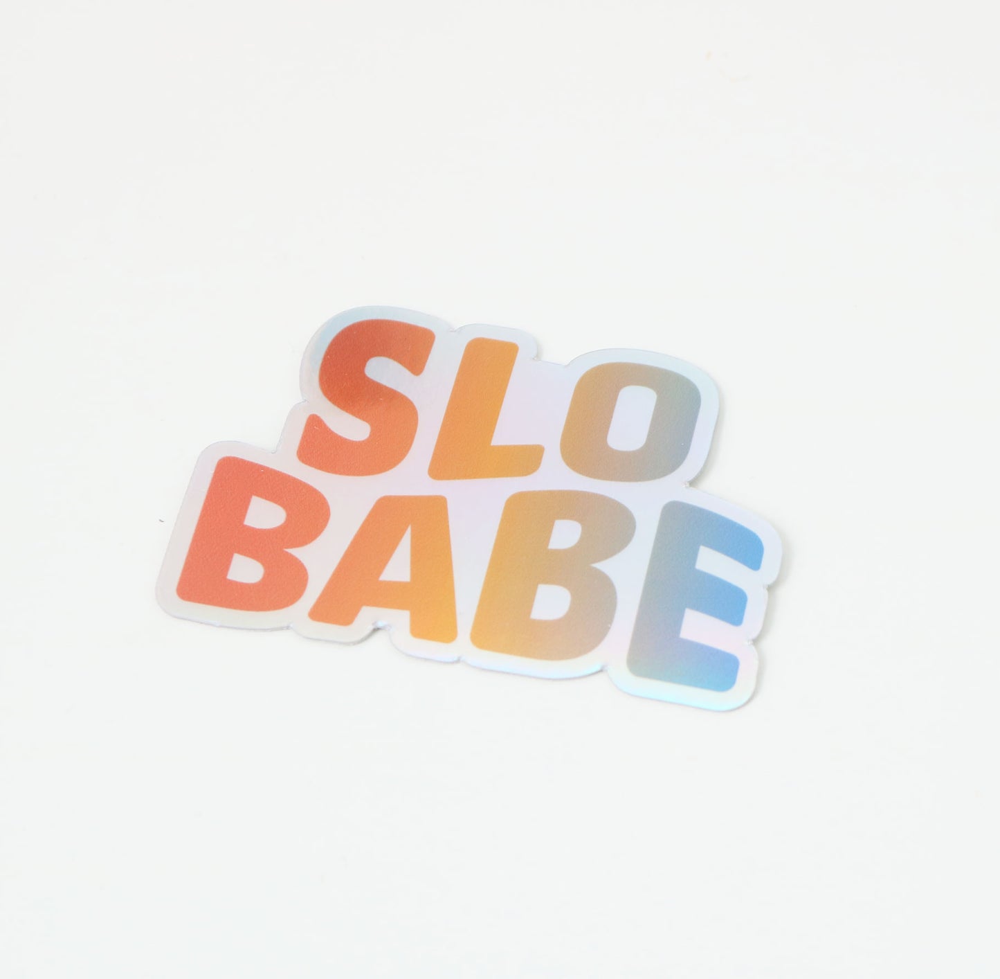 Slo Babe Metallic Sticker