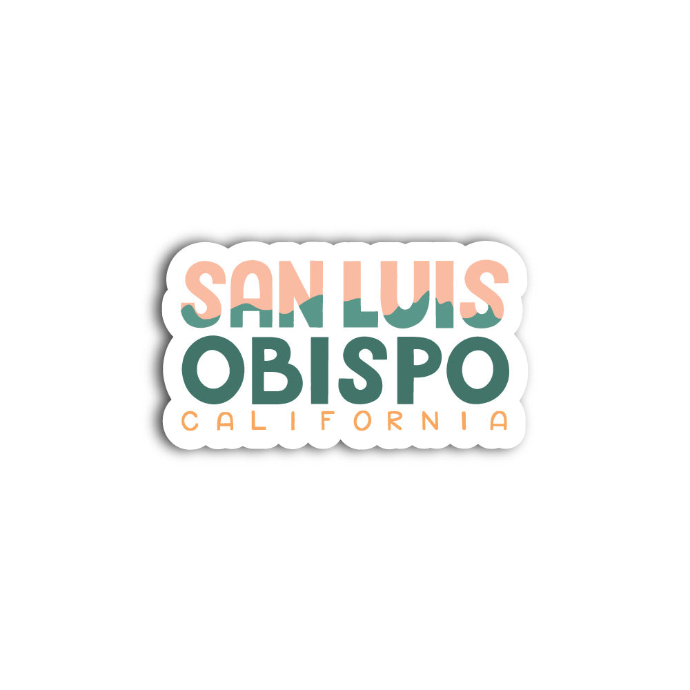 San Luis Obispo Sticker